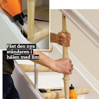 Ledstång för trappor inomhus trä Ledstång för trappor inomhus trä